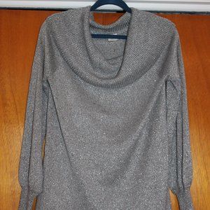 Vintage fancy silver pullover for any occasion!